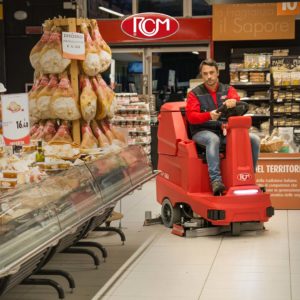 Bodenwaschanlagen Reinigung von Einkaufszentren Geschäften Hallen