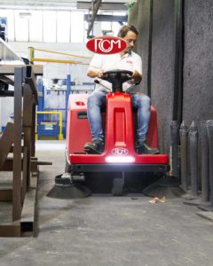 Sistema DUST BUSTER Spazzatrice ATOM.3 | RCM Modena